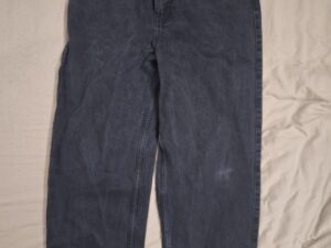 Washed Black Baggy Jeans