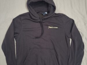 Brown Printed Hoodie